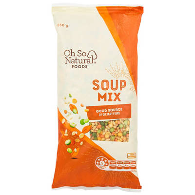 OH SO NATURAL FOODS Soup Mix 650g