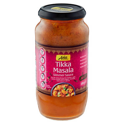 ASIA SPECIALITIES Tikka Masala Simmer Sauce 500g