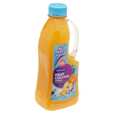 WESTCLIFF Fruit Cocktail No Added Sugar Cordial 1L