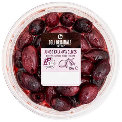 DELI ORIGINALS FRESH Jumbo Kalamata Olives 130g
