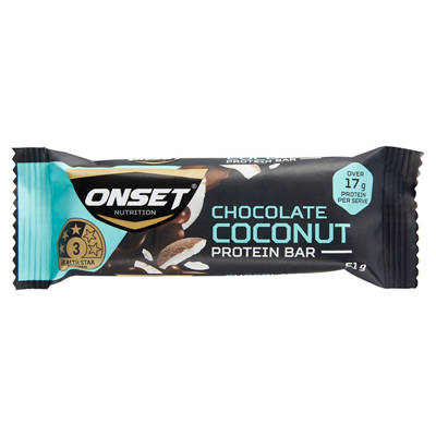 ONSET Chocolate Coconut Protein Bar 51g