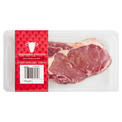 JINDURRA STATION Beef Scotch Fillet Steak 170g