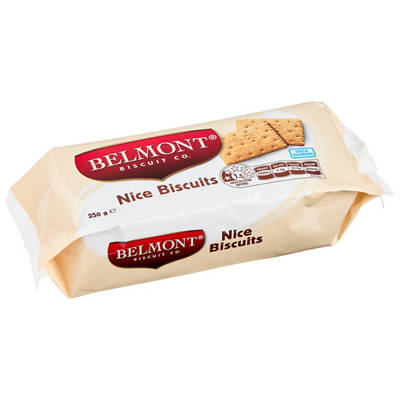 BELMONT BISCUIT CO. Nice Biscuits 250g