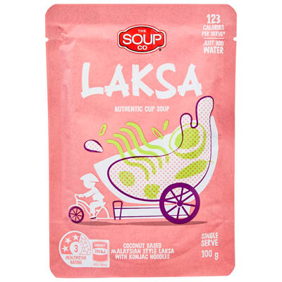 THE SOUP CO. Laksa Cup Soup 100g