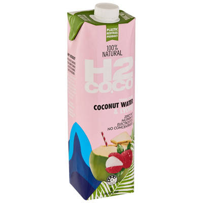 H2COCO Coconut & Lychee 1L