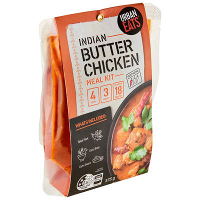 URBAN EATS Indian Meal Kit Butter Chicken 375g