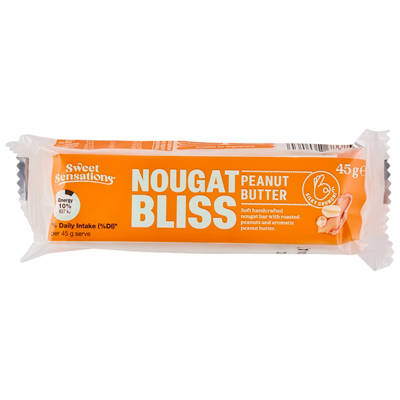 SWEET SENSATIONS Nougat Bliss Peanut Butter 45g