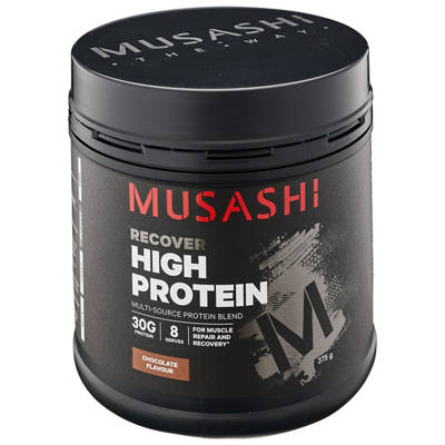 MUSASHI High Protein Chocolate 375g