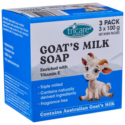 Goat's Milk Soap 3 x 100g