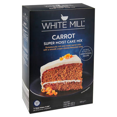 WHITE MILL Super Moist Carrot Cake Mix 600g
