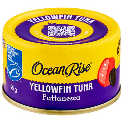 OCEAN RISE Yellowfin Tuna in Puttanesca 95g