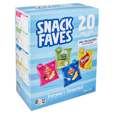 SMITH'S Snack Faves 20 Pack