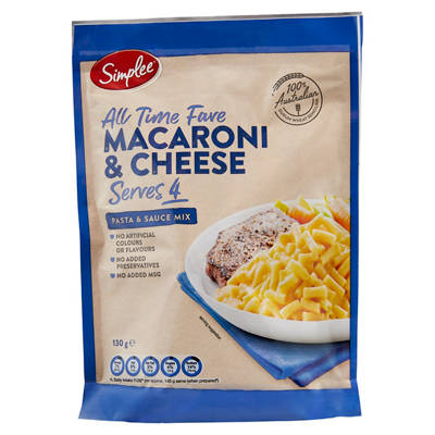 Macaroni & Cheese Pasta & Sauce 125g