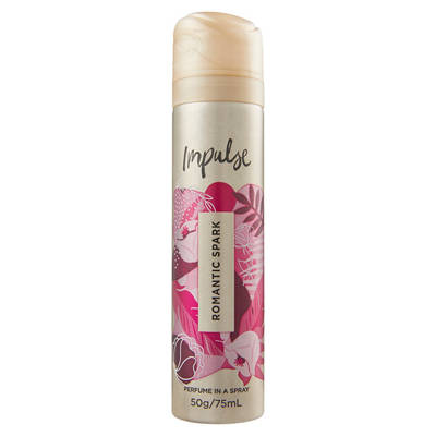 IMPULSE Assorted Body Spray 50g