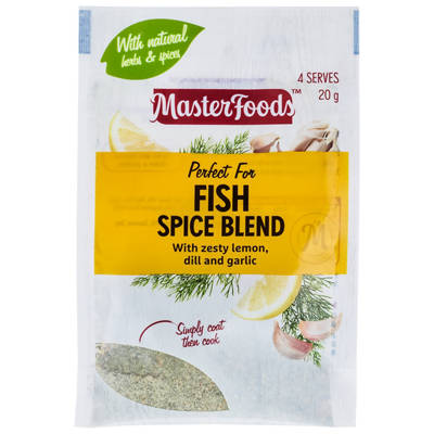 MASTERFOODS Fish Spice Blend 20g