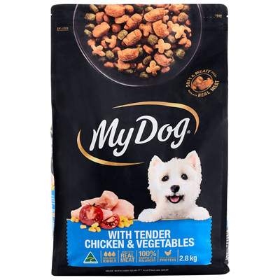 MY DOG Adult Dry Dog Food Chicken & Vegetable 2.8kg