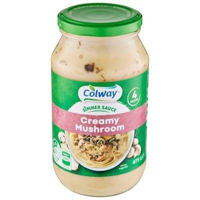 COLWAY Creamy Mushroom Simmer Sauce 475g