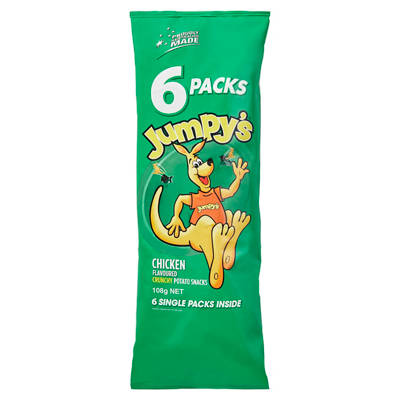 JUMPY'S Chicken Multipack 6 Pack 108g