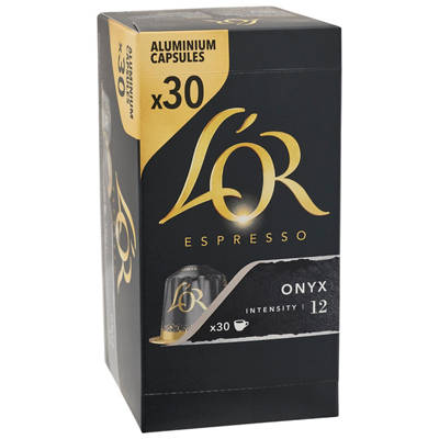 L'OR Coffee Capsules Onyx 30 Pack