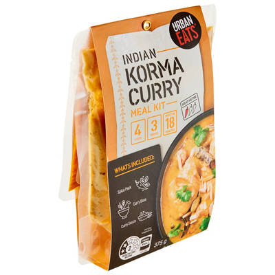 URBAN EATS Korma Indian Meal Kit 375g