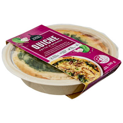 Spinach Fetta Quiche 200g