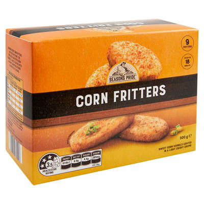 SEASONS PRIDE Corn Fritters 500g