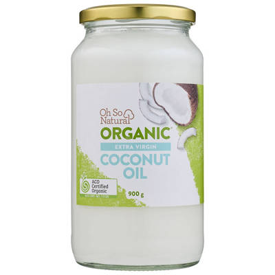 OH SO NATURAL ORGANIC Extra Virgin Coconut Oil 900g
