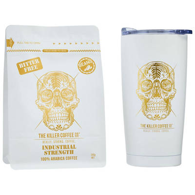 THE KILLER COFFEE CO Tumbler Gift Pack Coffee Beans 200g