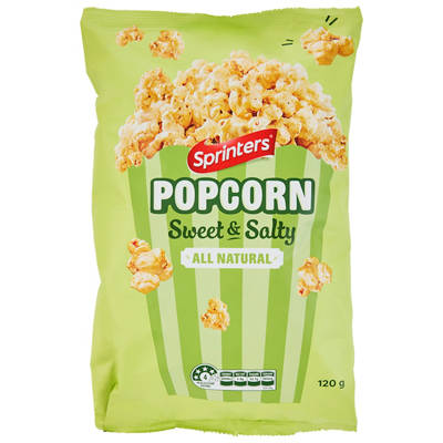 SPRINTERS Sweet and Salty Popcorn 120g