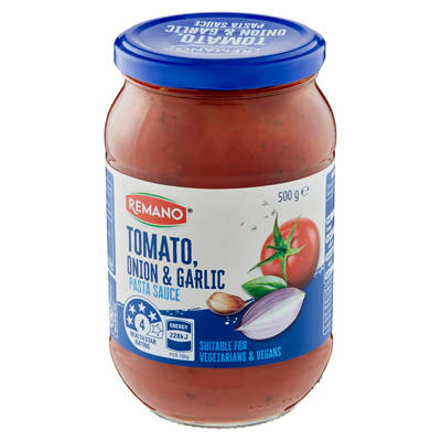 Tomato Onion & Garlic Pasta Sauce 500g
