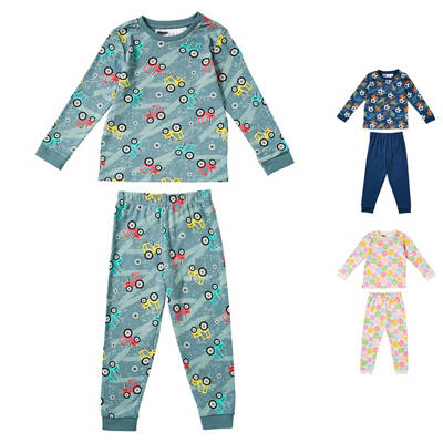 LILY & DAN Children's Knit PJ Set
