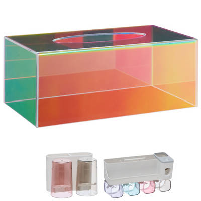Toothbrush Holder or Tissue Box Cover