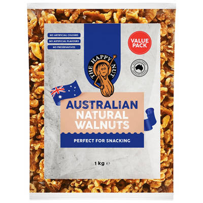 THE HAPPY NUT Australian Walnuts 1kg
