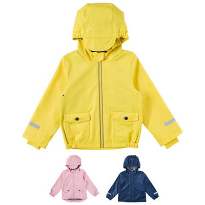 LILY & DAN Children's Waterproof Rain Jacket