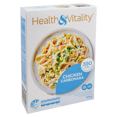 HEALTH & VITALITY Chicken Carbonara 300g