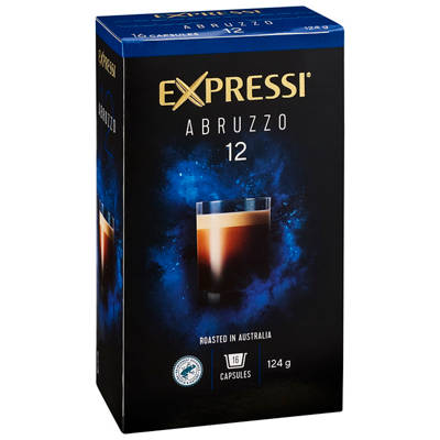 Coffee Capsules Abruzzo 16 pack 124g