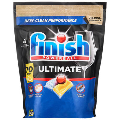 FINISH Dishwashing Tablets 70 Pack