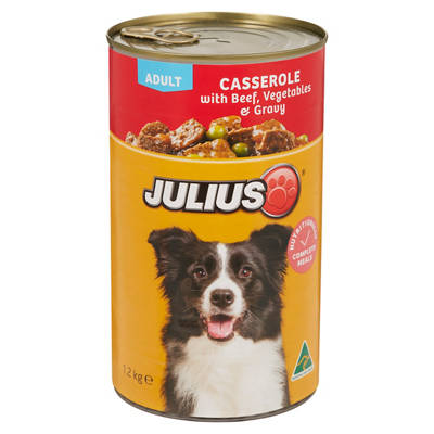 Adult Dog Food Casserole with Beef, Vegetables & Gravy 1.2kg