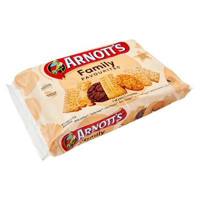 ARNOTT'S Family Favourites Assorted Biscuits 500g