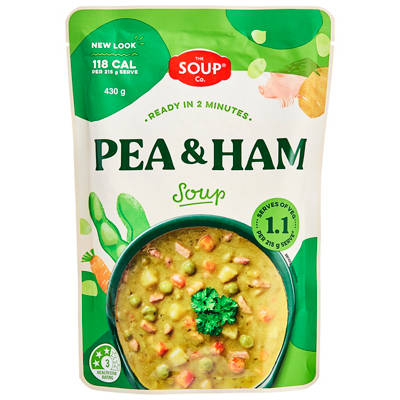 THE SOUP CO. Pea & Ham Soup 430g