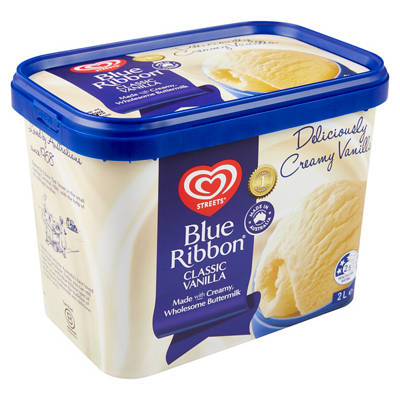 STREETS Blue Ribbon Classic Vanilla 2L
