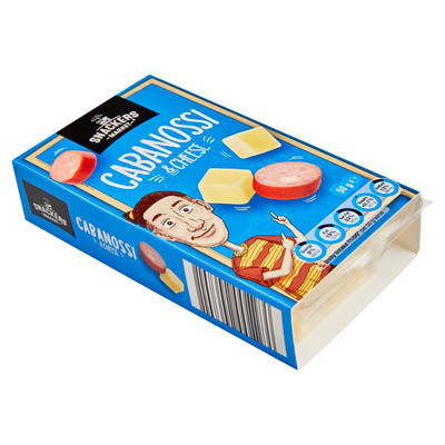 SNACKERS MARKET Cabanossi & Cheese 50g