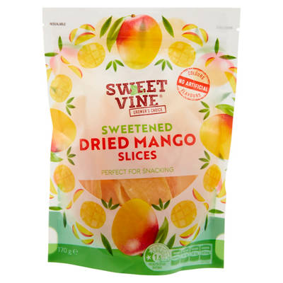 SWEET VINE Sweetened Dried Mango Slices 170g