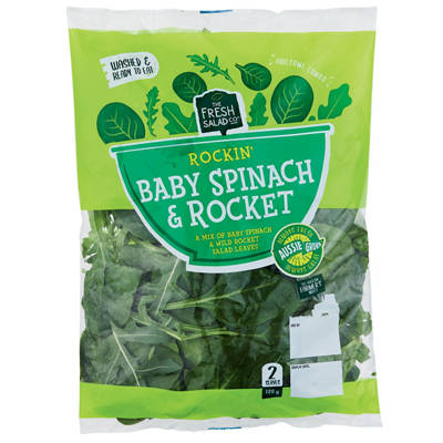 Baby Spinach & Rocket Blend 120g