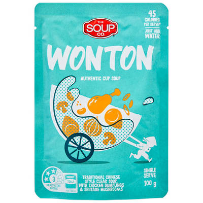 THE SOUP CO. Wonton Cup Soup 100g