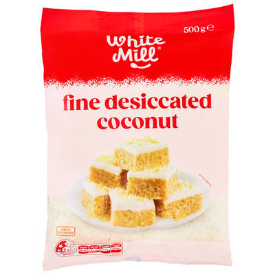 WHITE MILL Desiccated Coconut 500g