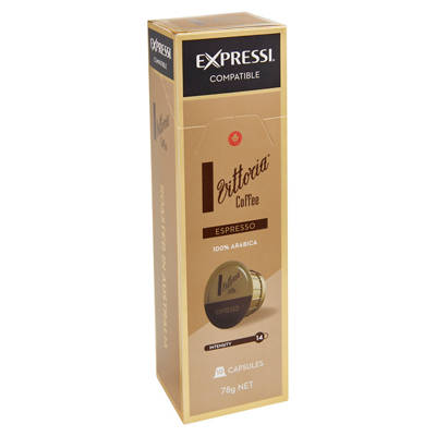 Espresso Coffee Capsules 10 Pack