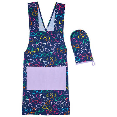 Steph Cooks Apron Oven Glove Tote Bag