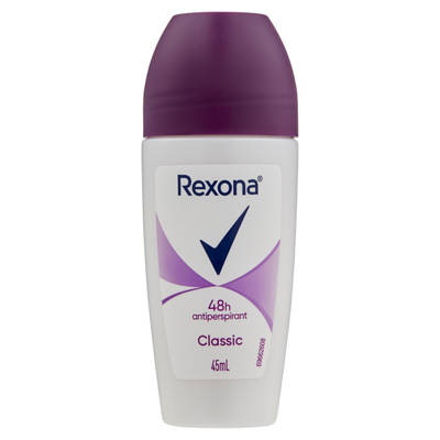 REXONA Assorted Men's and Women's Anti-Perspirant Roll On Deodorant 45ml
