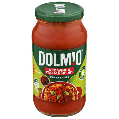 DOLMIO Extra Red Wine and Italian Herbs Pasta Sauce 500g